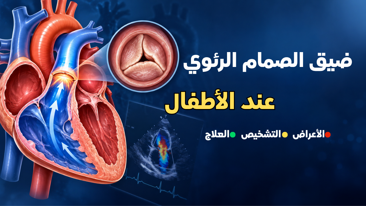 ضيق الصمام الرئوي عند الأطفال: الأعراض والتشخيص والعلاج